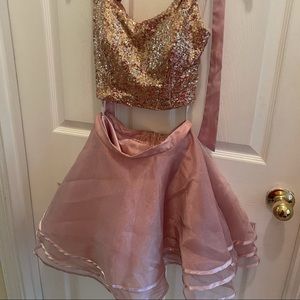 Junior clothing bundle. Dresses/romper/jacket